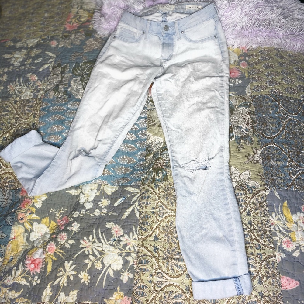 Light blue jeans